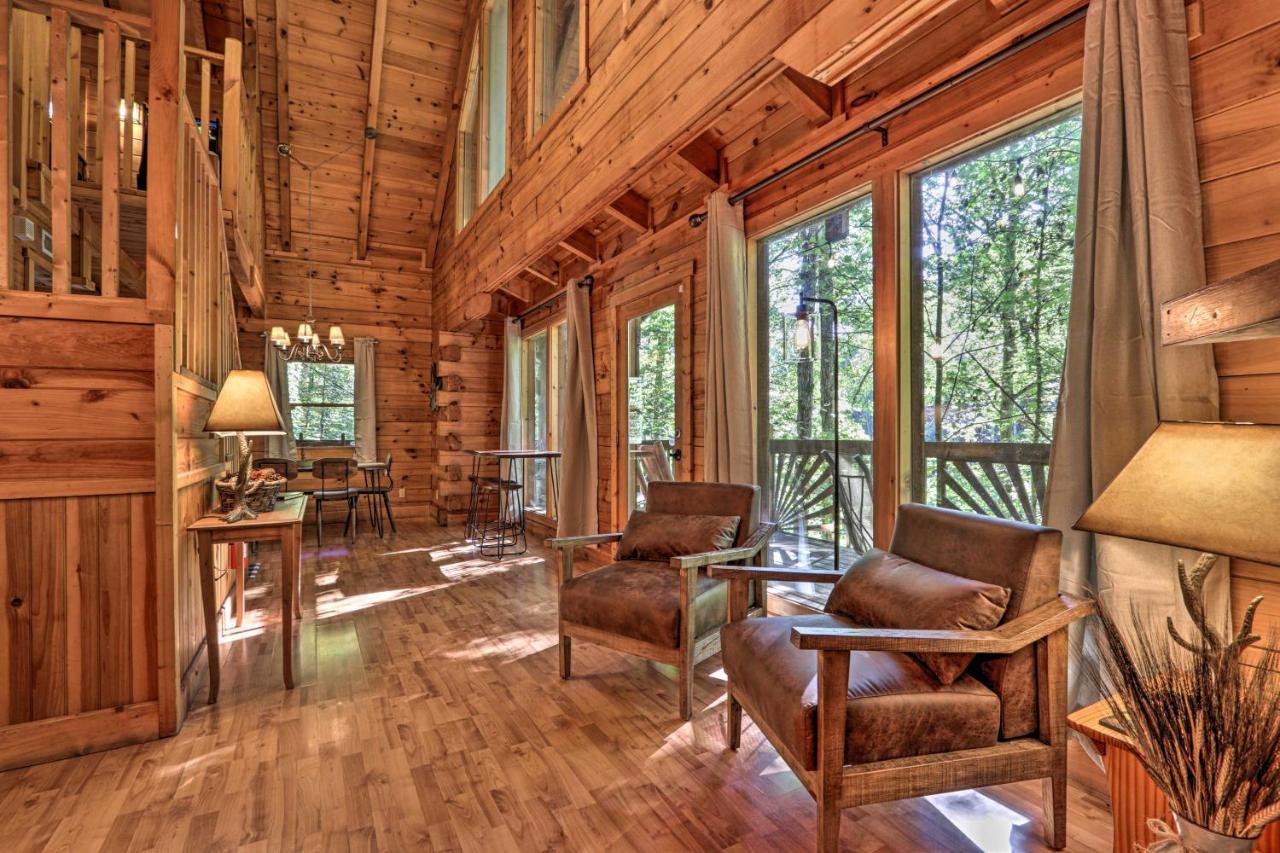 Cabin With Hot Tub And Deck, 3 Mi To Pigeon Forge 세비어빌 외부 사진