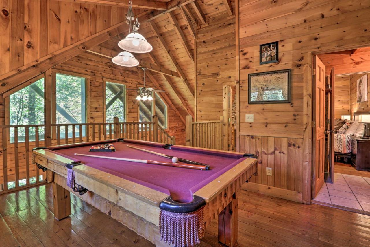 Cabin With Hot Tub And Deck, 3 Mi To Pigeon Forge 세비어빌 외부 사진